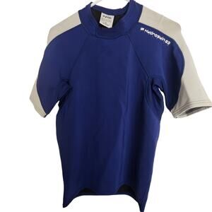 NRS Hydroskin 63 Titanium Scuba Wetsuit Swim Mens M Rash Guard Paddle Kayak Raft